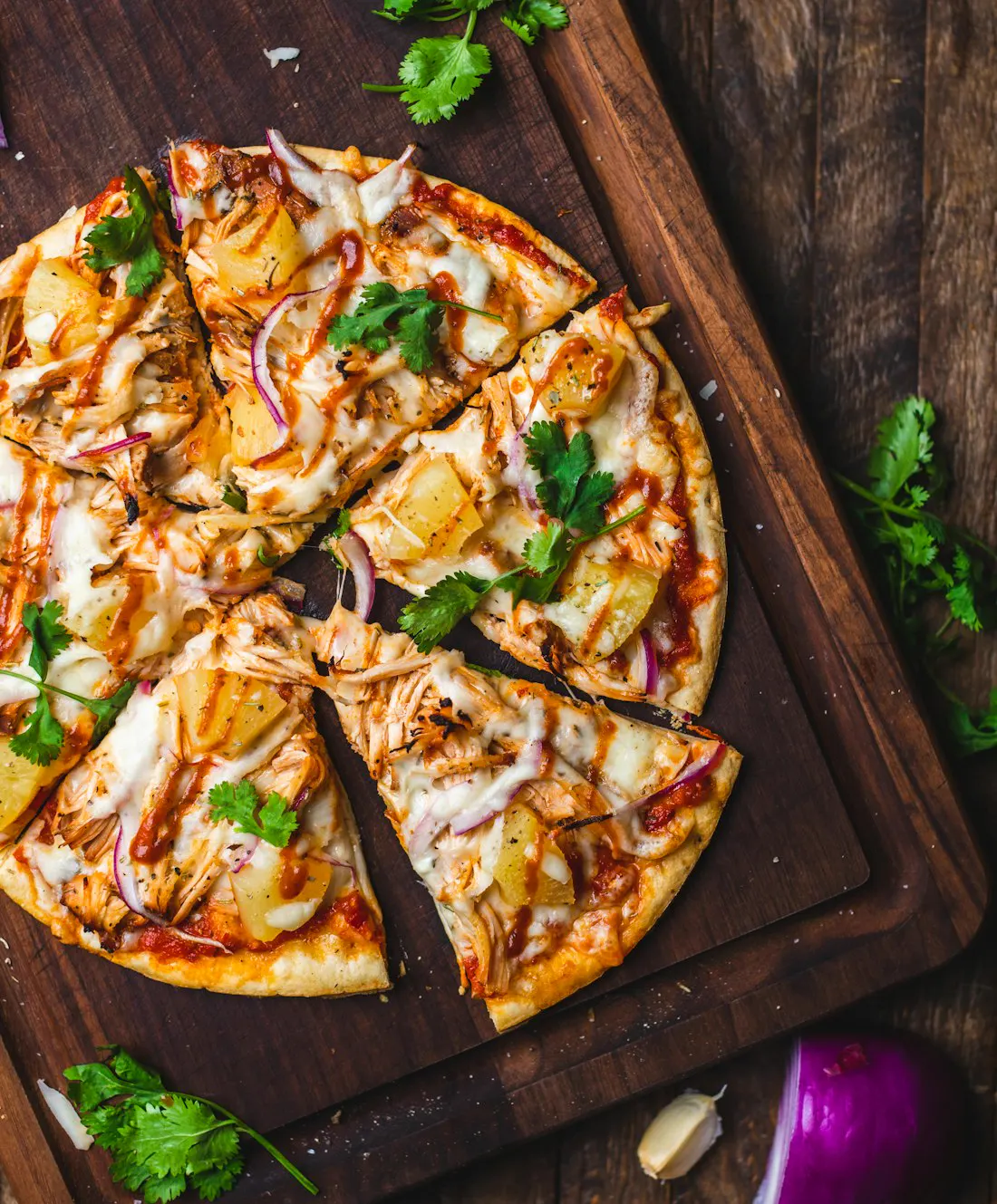 Pizza BBQ z pieca opalanego drewnem